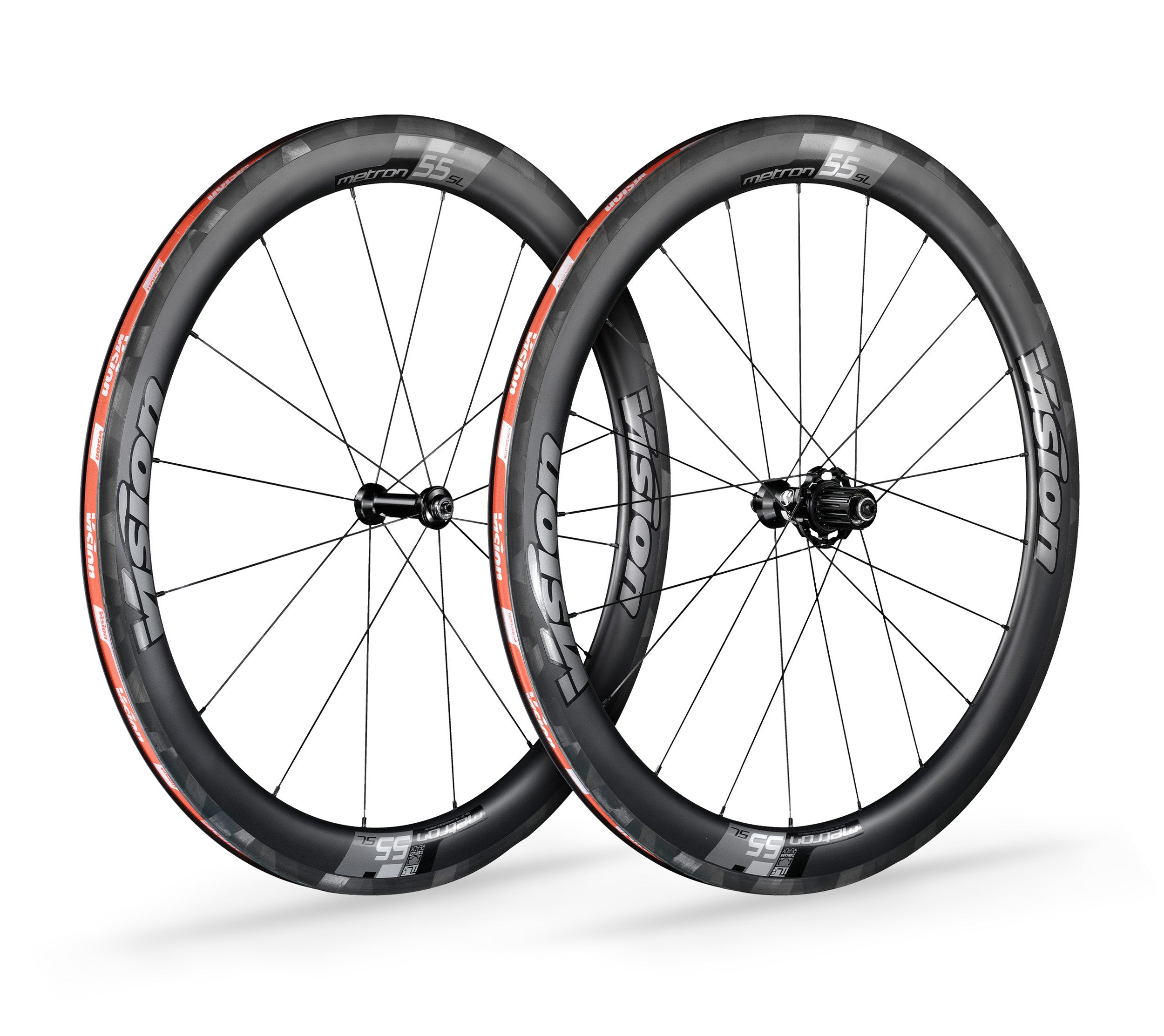 Vision Metron 55 SL Carbon Road Rim brake wheelset