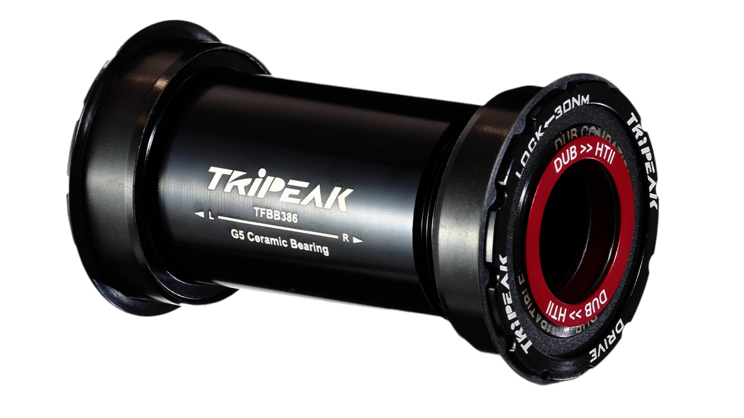 Eje de pedalier Tripeak BB386 de 86,5 mm (3 en 1) con rodamiento de acero (disponible en el Reino Unido)