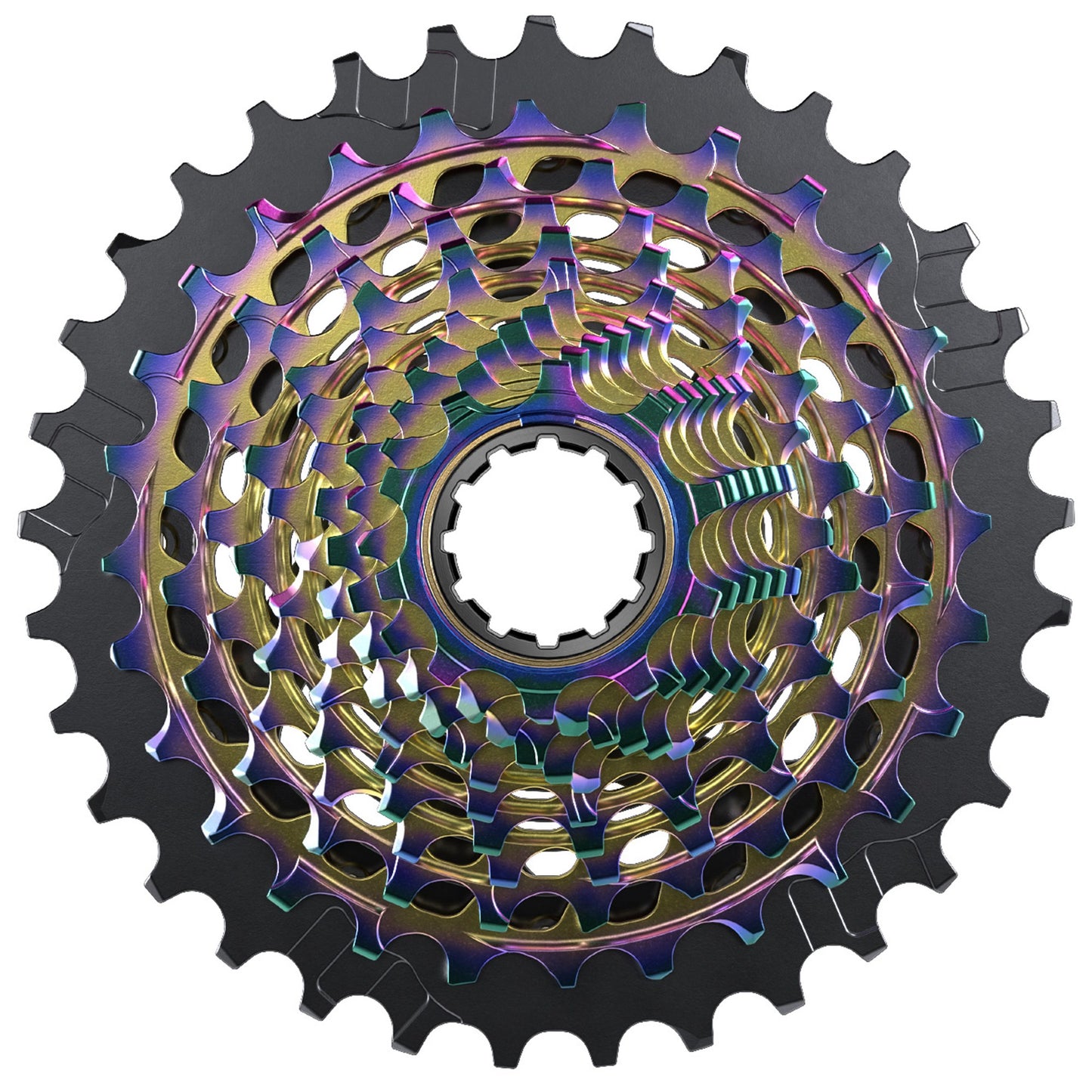 SRAM XG-1290 RED AXS Kassette - Rainbow