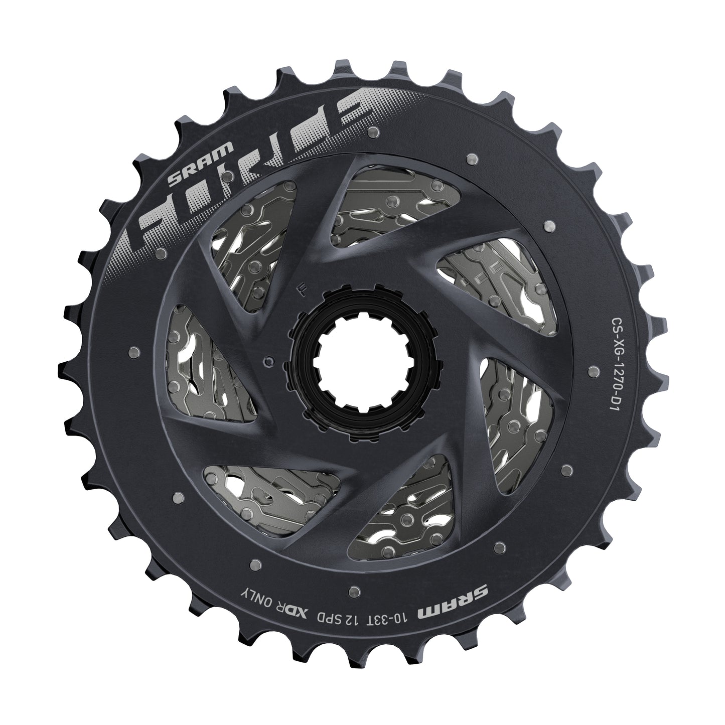 Sram Force XG-1270 AXS 12-fach Rennradkassette, UK-Lager