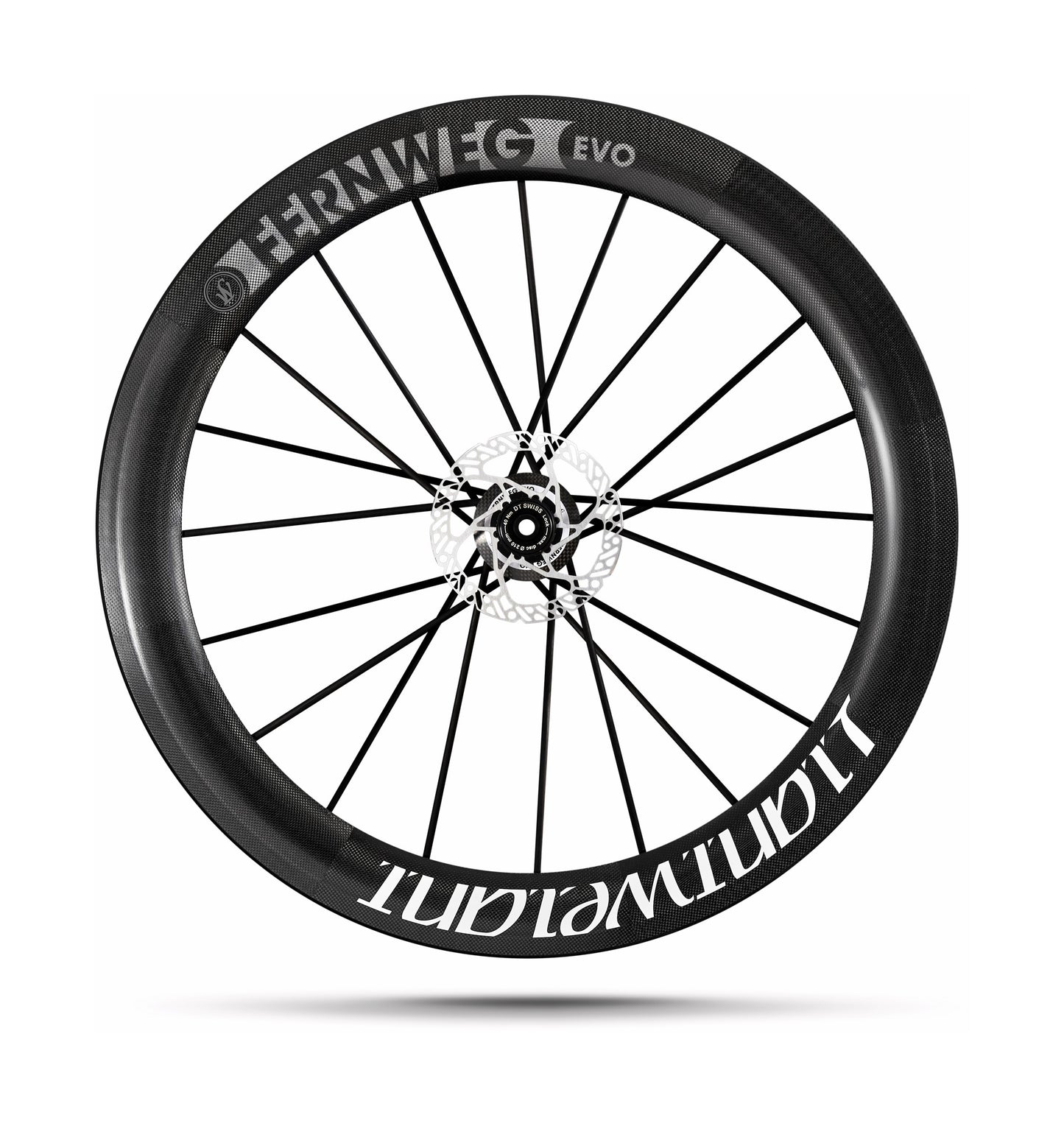 Leichtes Fernweg 63 Evo Rennrad-Hinterrad mit Scheibenbremse