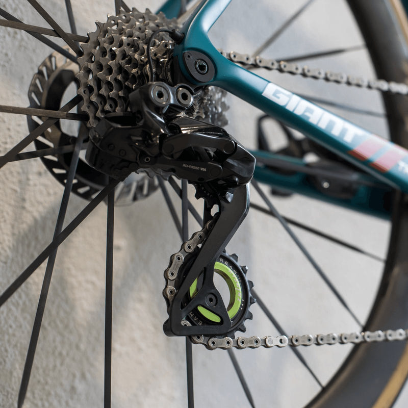 Tripeak oversized Aopw pulley wheels - Eminence Cycle Co.