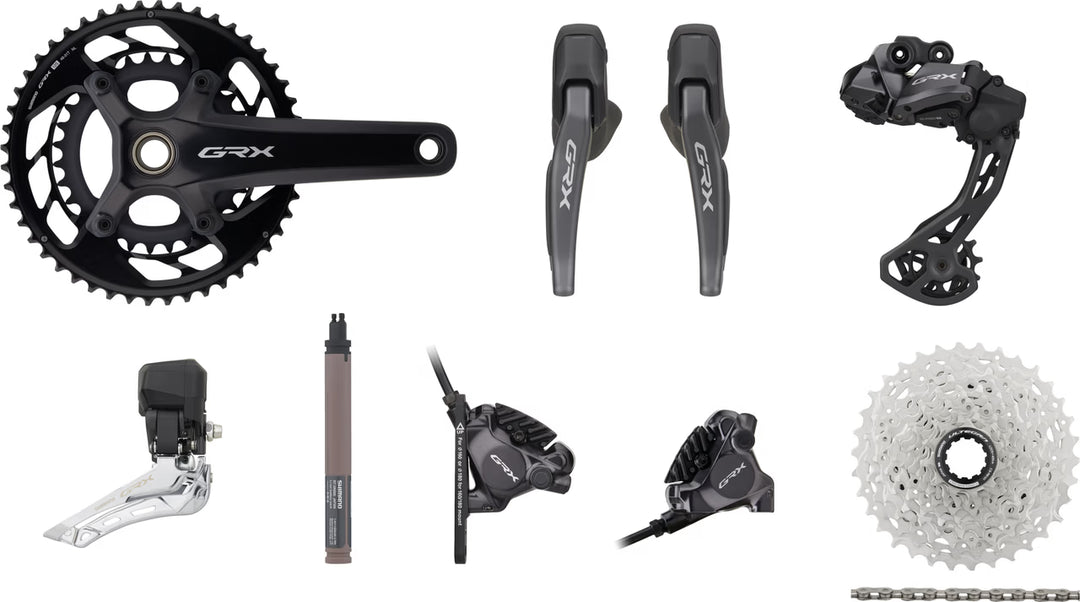 Shimano GRX RX825 2X 12 Speed Di2 Hydraulic Disc Groupset