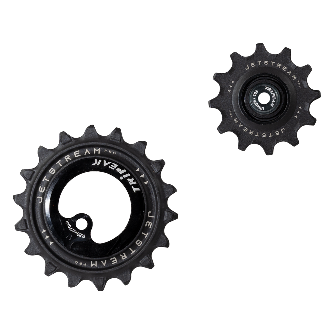 Poleas cerámicas sobredimensionadas Tripeak AOPW: Shimano 105 R7000, Ultegra R8050