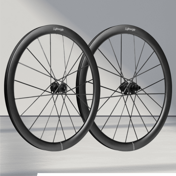 Lightweight Meilenstein ART Evo Disc Brake Road Carbon Wheelset Schwartz Ed - View 3 | Eminence Cycle Co.