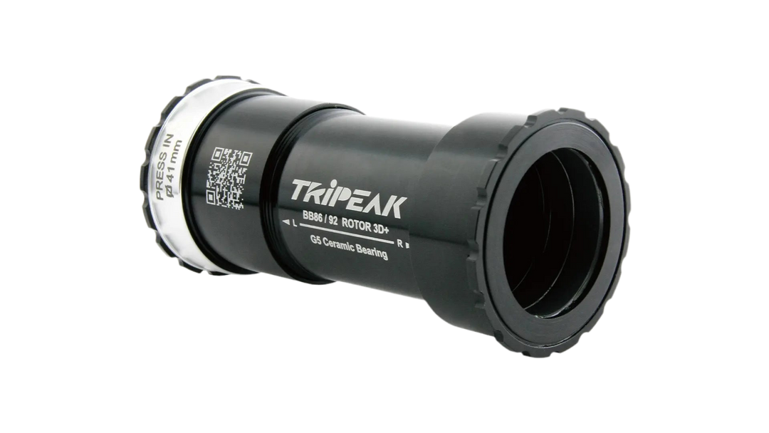 Tripeak 41mm (BB86/92), 86mm (Road)/92mm(MTB), 30 mm (ROTOR 3D+), Twist-Fit alloy cup Ceramic / Steel options ( UK Stock )