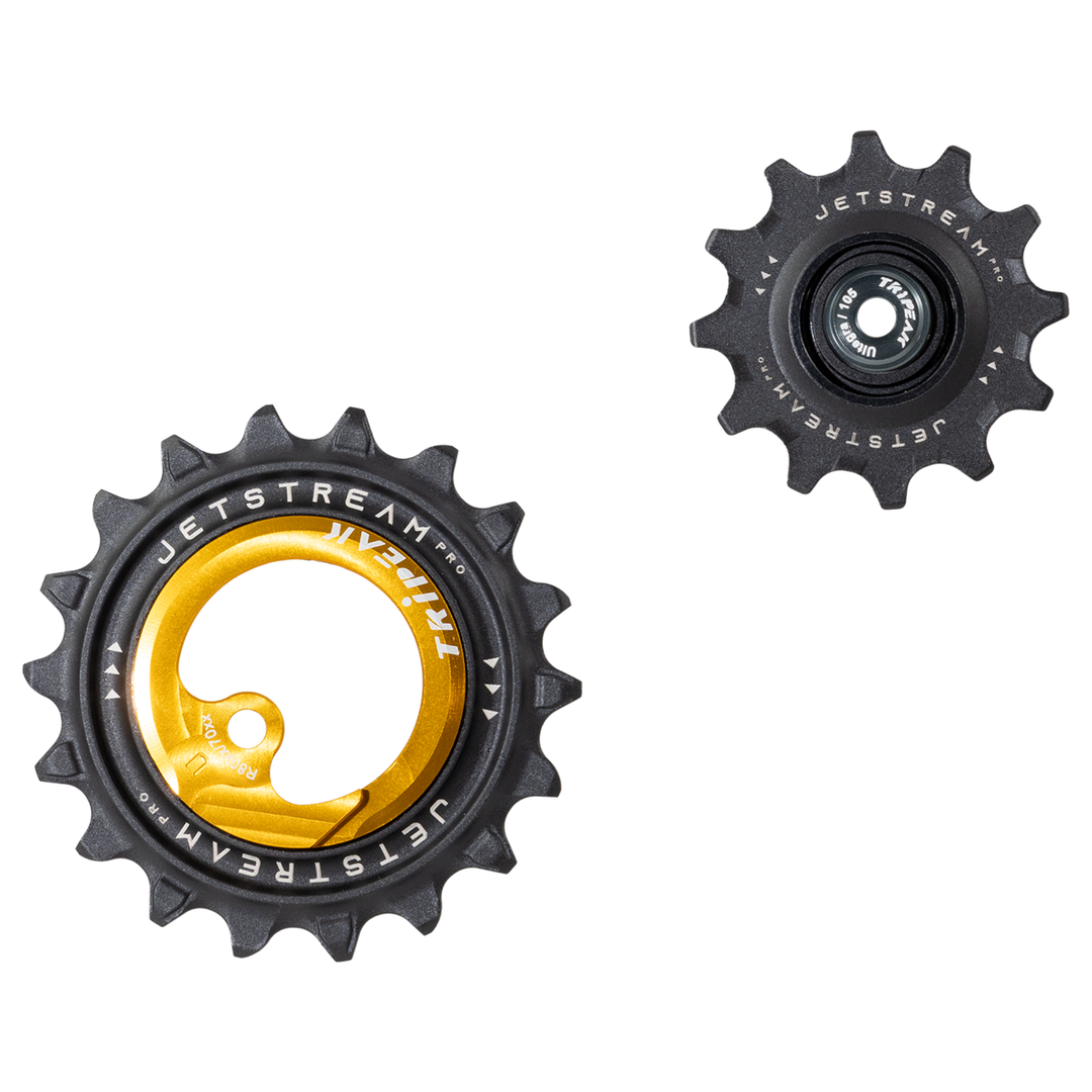 Poleas cerámicas sobredimensionadas Tripeak AOPW: Shimano 105 R7000, Ultegra R8050