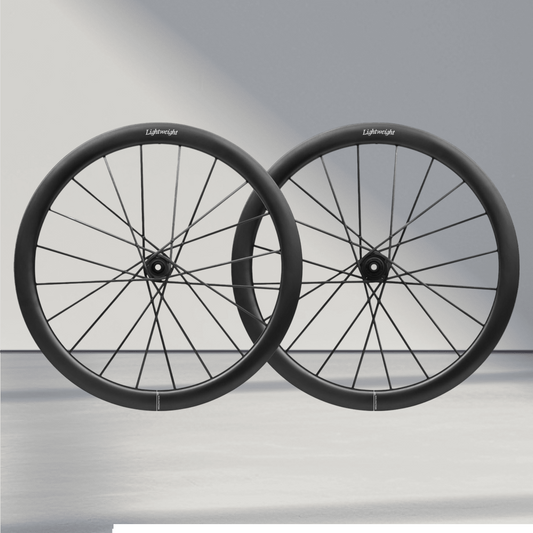 Lightweight Meilenstein ART Evo Disc Brake Road Carbon Wheelset Schwartz Ed