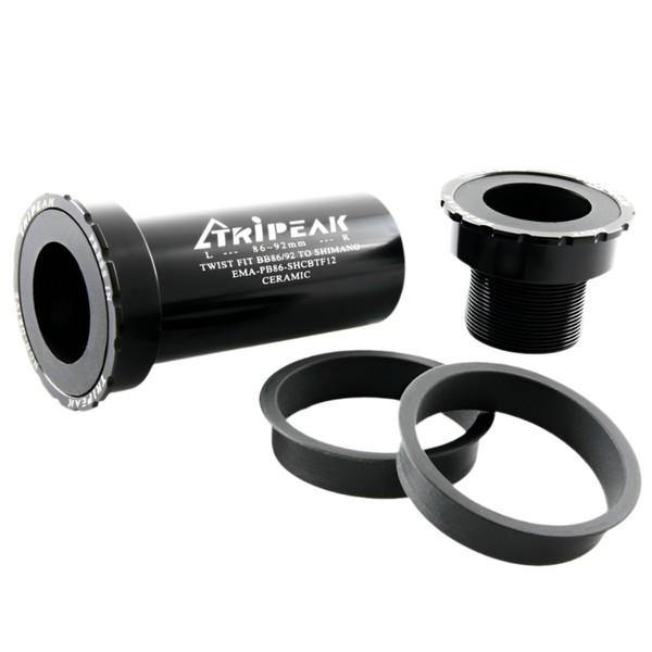 Tripeak BB86 92 Bottom Bracket 41mm Alloy Press Fit Shimano HTII Road MTB Ceramic Steel