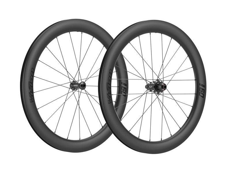 Vision SC 60 i23 disc carbon wheelset in matte black
