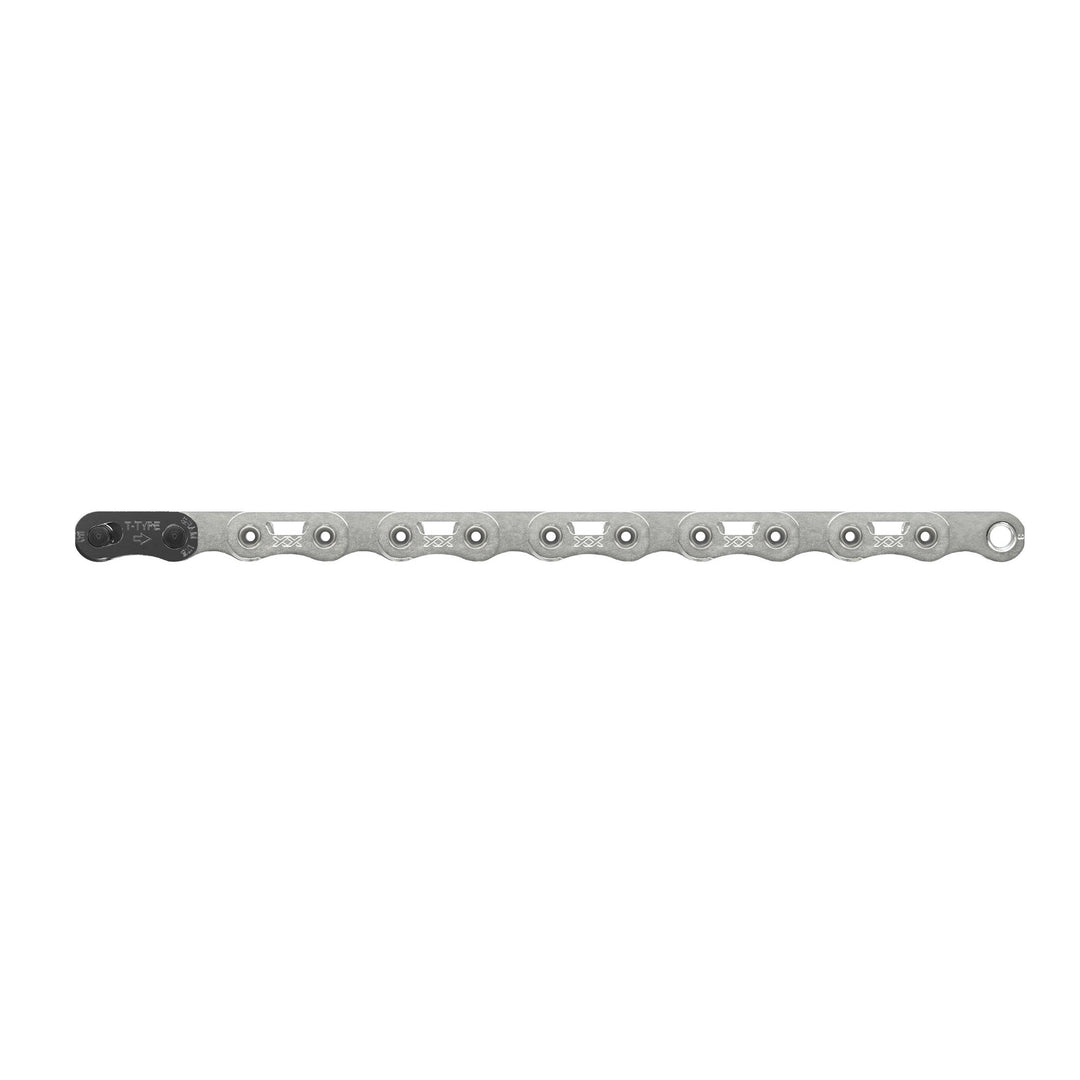 SRAM Chain XXSL T-Type Eagle Silver Hollowpin 126 Links W/Powerlock T-Type Pvd 12 Speed 1Pc
