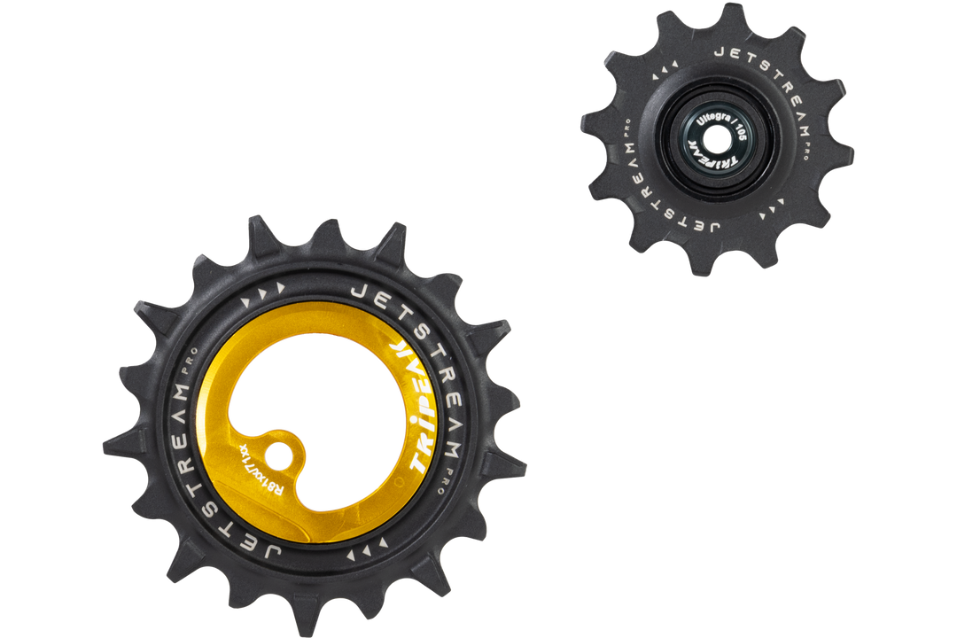 Tripeak AOPW Oversized Ceramic Pulley Wheels – Shimano R71XX, 81XX | UK Stock