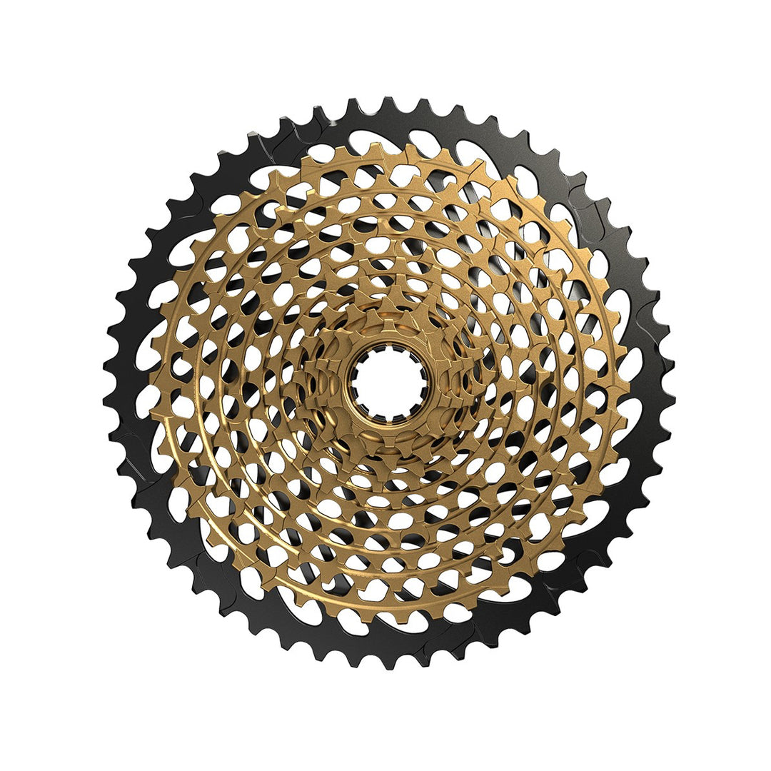 SRAM XX1 Eagle XG-1299 10-50T 12-Speed Gold Cassette – Lightweight, Durable & Ready for UK Trail Domination
