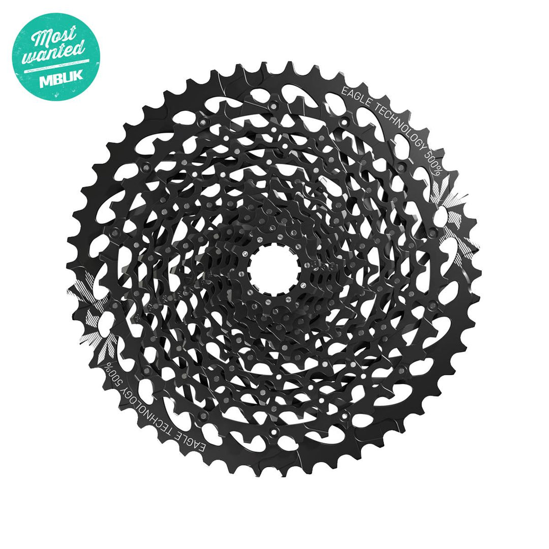 SRAM GX Eagle XG-1275 12 Speed Cassette - 10-52 T / 10-50T Wide Range MTB Drivetrain