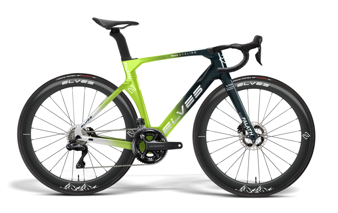 Elves Falath Evo high performance road bike shimano di2 Hess Edition