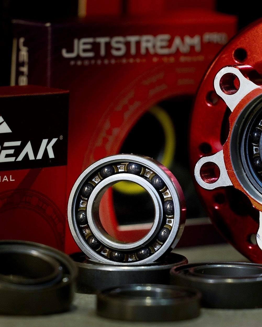 TRIPEAK UNIVERSAL BUNDLE C — 6803 X 4 GRADE 3 Ceramic Bearing kit