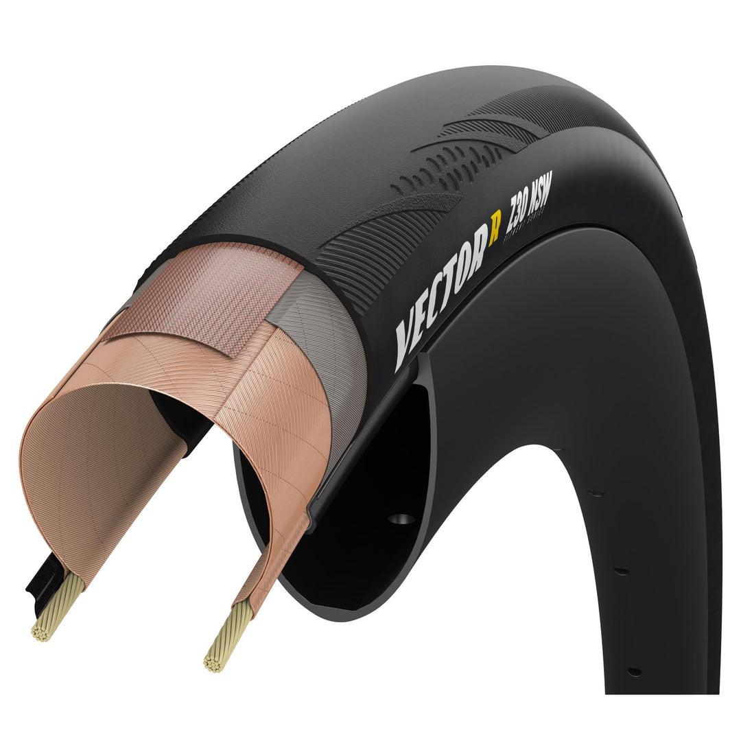 Goodyear VectorR NSW Tubeless Tyre 700x30 designed for Zipp