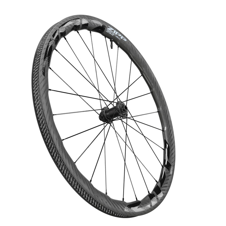 Zipp Wheel - 353 NSW Carbon Tubeless Disc Brake Center Locking 700c Front 24Spokes 12x100mm Standard Graphic A1