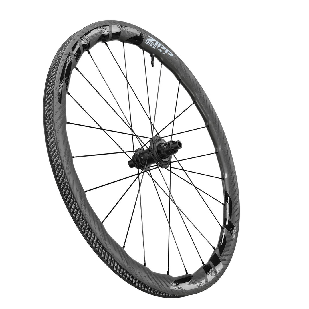Zipp Wheel - 353 NSW Carbon Tubeless Disc Brake Center Locking 700c Rear XDR 12x142mm Standard Graphic A1 Zipp Wheel
