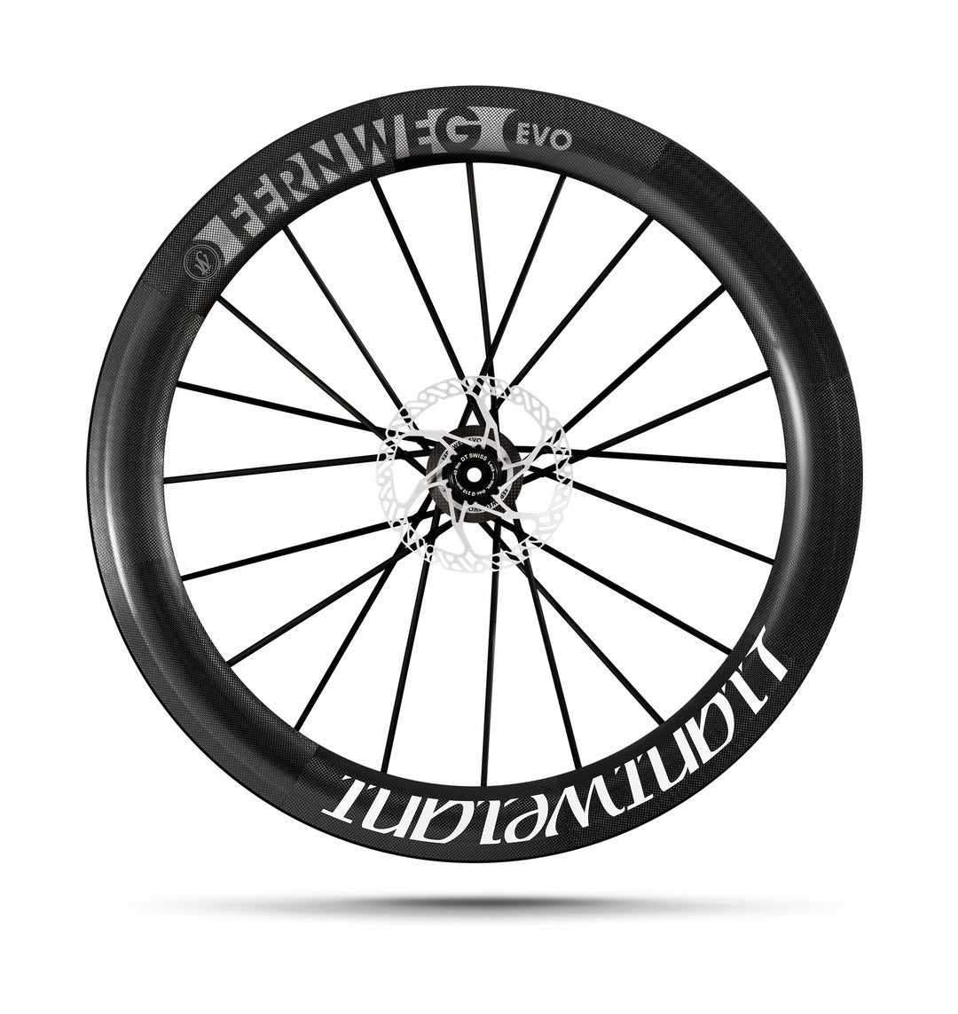Lightweight Fernweg 63 Evo Disc Brake Road Front Wheel