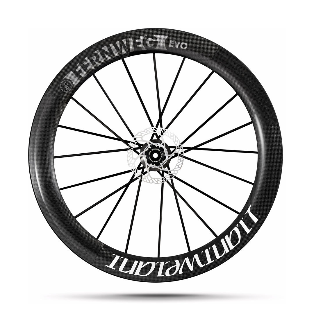 Lightweight Fernweg 63 Evo Disc Brake Road Rear Wheel