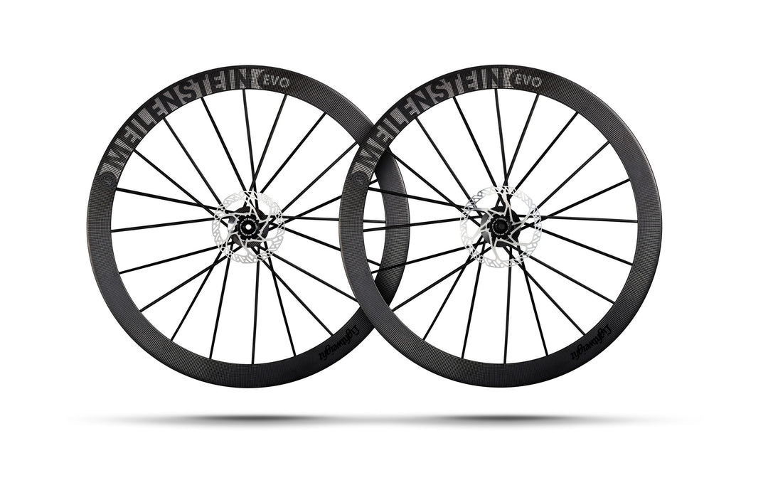 Lightweight Meilenstein 24 Evo Disc Brake Road Wheelset Schwartz Ed