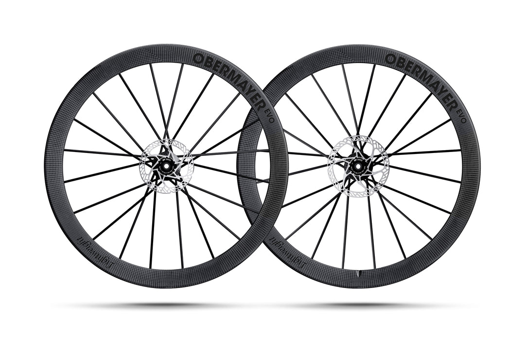 Lightweight Obermayer Evo Disc Road Wheelset Schwartz Ed