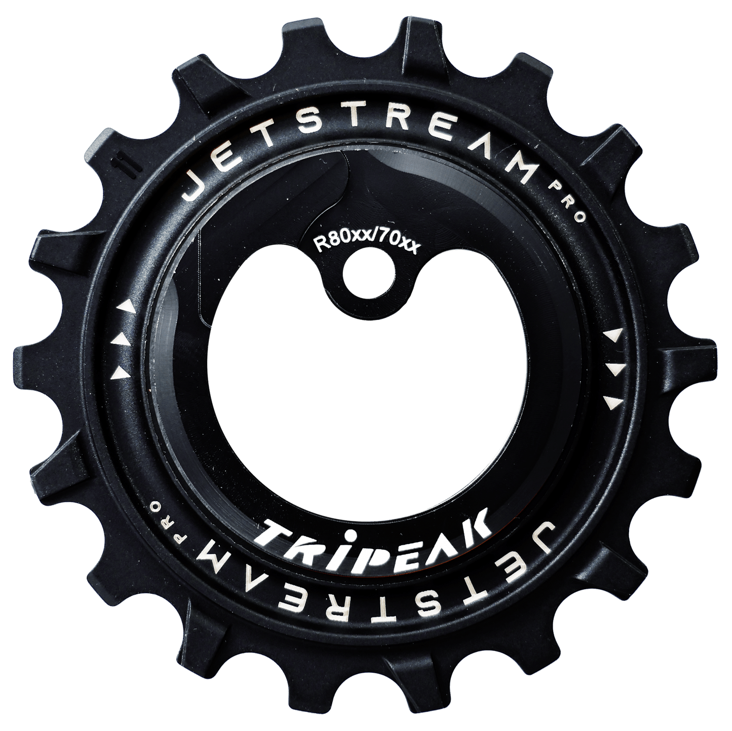 Tripeak Jetstream Pro Asymmetric Oversized Pulley Wheel 12/18t Shimano R92XX - Eminence Cycle Co.