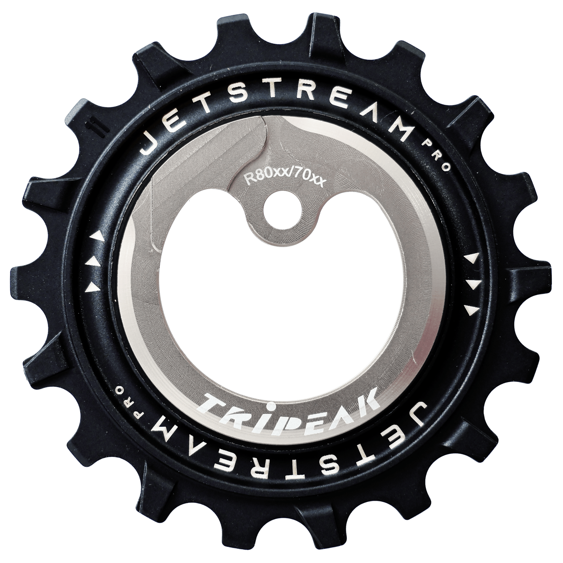 Tripeak Jetstream Pro Asymmetric Oversized Pulley Wheel 12/18t Shimano R92XX - Eminence Cycle Co.