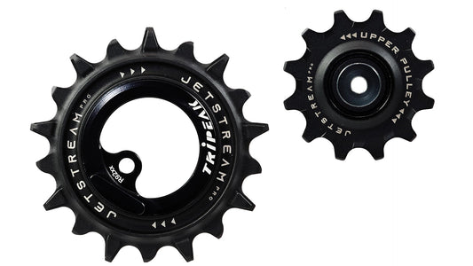 Tripeak Jetstream Pro Asymmetric Oversized Pulley Wheel 12/18t Shimano R92XX - Eminence Cycle Co.