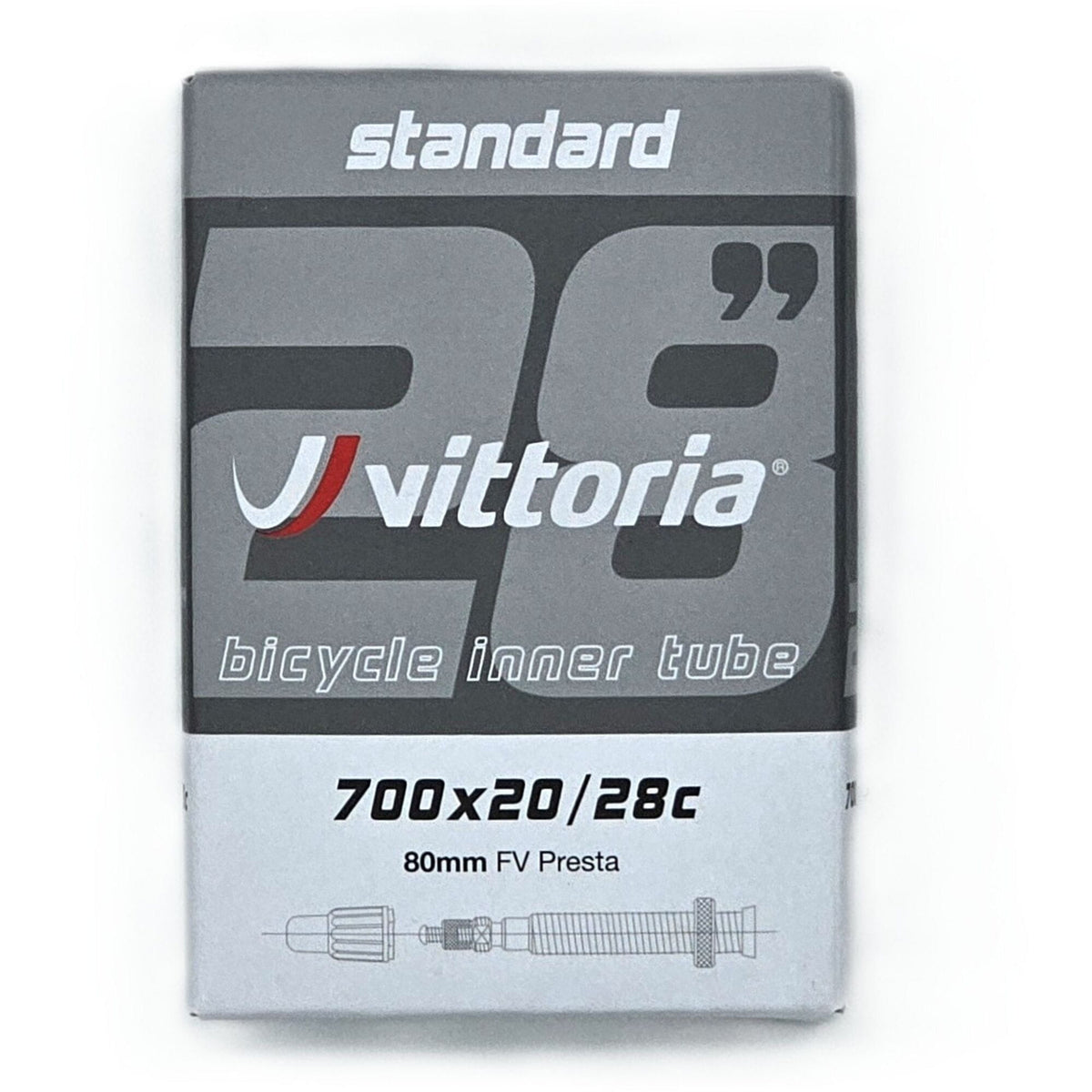 Vittoria Standard inner tube 80mm valve