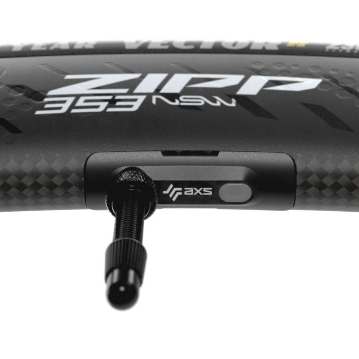 Zipp 353 NSW AXS Front Wheel – Live Tyre Pressure, Aero Speed