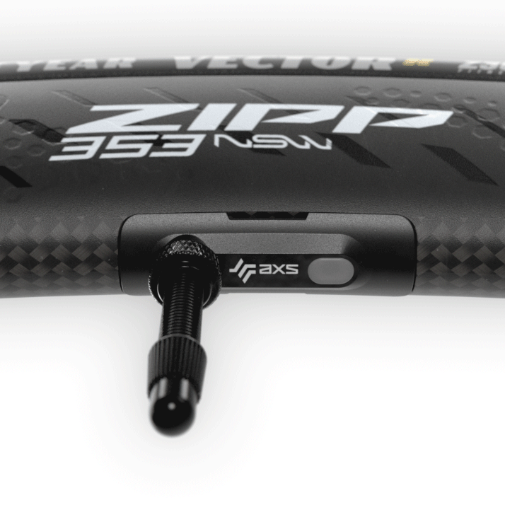 Zipp 353 NSW AXS Front Wheel – Live Tyre Pressure, Aero Speed