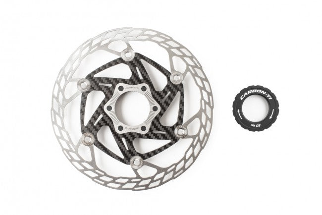 Carbon-Ti X-Rotor SteelCarbon 3 — Center Lock Disc Brake Rotor