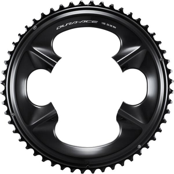 FC-R9200 Dura Ace 12 speed outer chainring, 52T-NH for 52/36T
